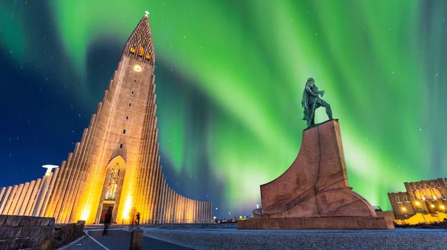 The Northern Lights in Iceland